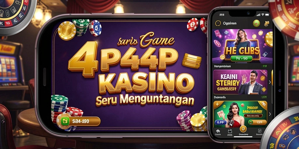 Screenshot permainan 4P4P menampilkan pengalaman kasino yang imersif.