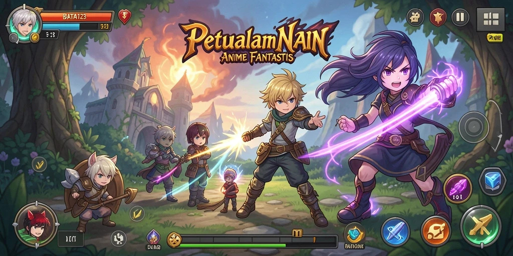 Tampilan gameplay BATA123 yang seru dan penuh aksi.