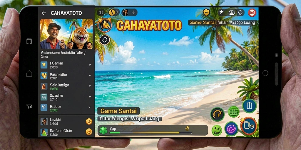 Tampilan gameplay seru CAHAYATOTO dengan suasana yang menyenangkan.
