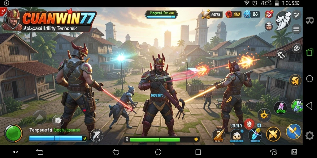 Screenshot utama CUANWIN77 menunjukkan antarmuka pengguna yang sederhana dan efisien.