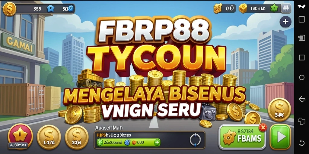 Tampilan menarik dari gameplay <strong>FBRP88</strong> saat mengelola bisnis Tycoon.