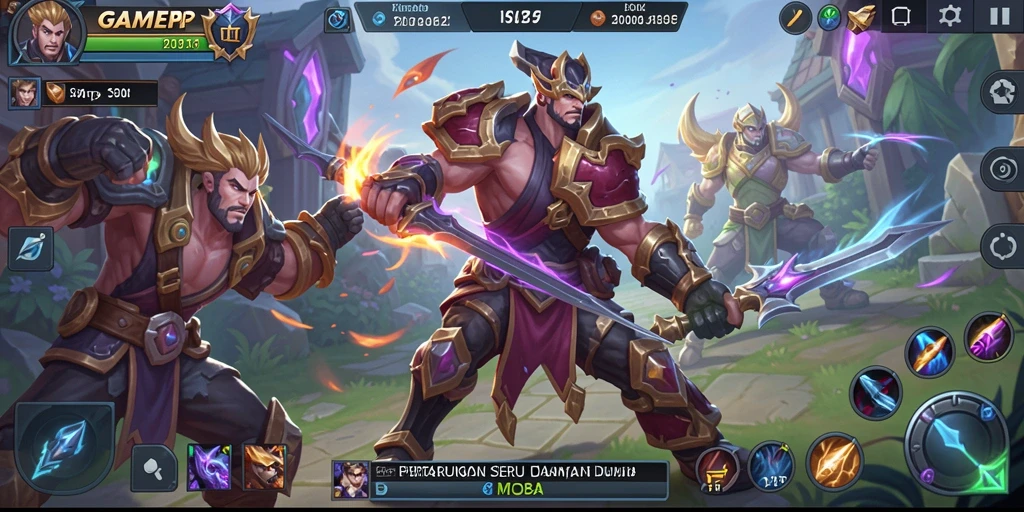 GAMERP - tampilan gameplay yang seru dan strategis.
