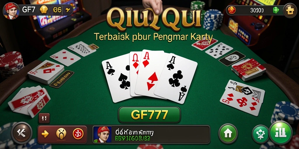 Tampilan gameplay QiuQiu yang seru dan menarik di GF777.