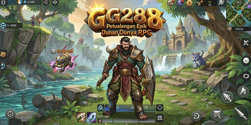 Tampilan gameplay RPG GG288 yang memukau dan menantang.