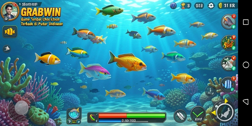 Gameplay seru menembak ikan dengan grafis menawan.