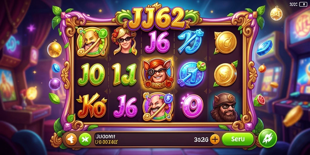 Tampilan menarik dari gameplay Slot JJ62 dengan suasana yang mendebarkan.