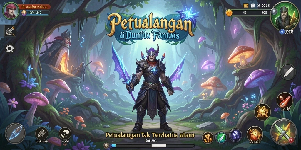 Screenshot menampilkan momen puncak gameplay JVS88 dengan karakter beraksi.