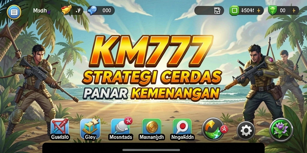 Tangkapan layar gameplay <strong>KM777</strong> yang menampilkan strategi yang mendebarkan.