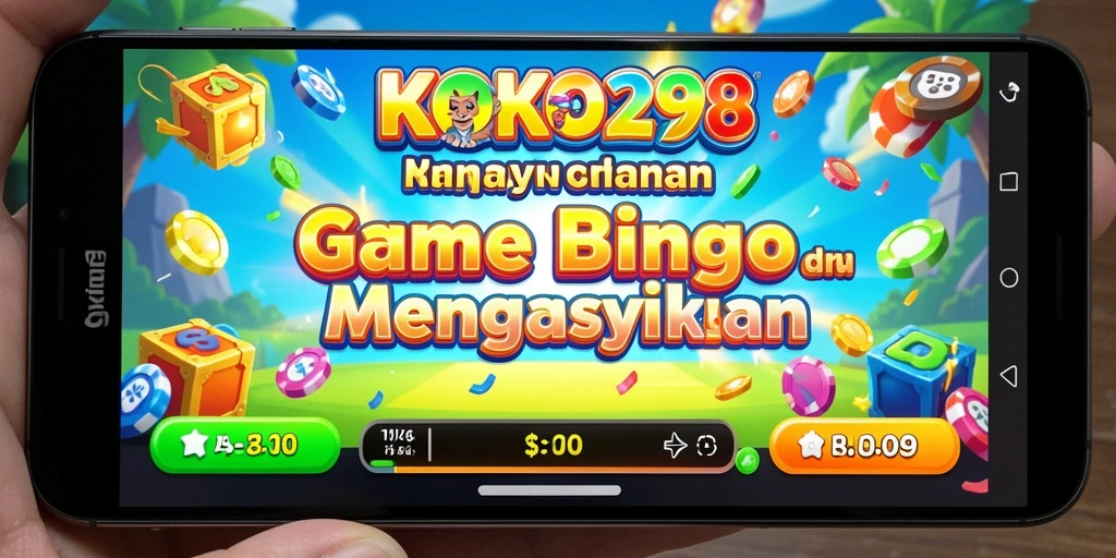 Tampilan menarik gameplay Bingo KOKO288 yang mengasyikkan.