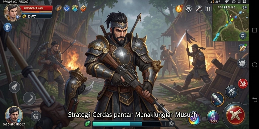 Tampak aksi strategis seru dalam PRG007