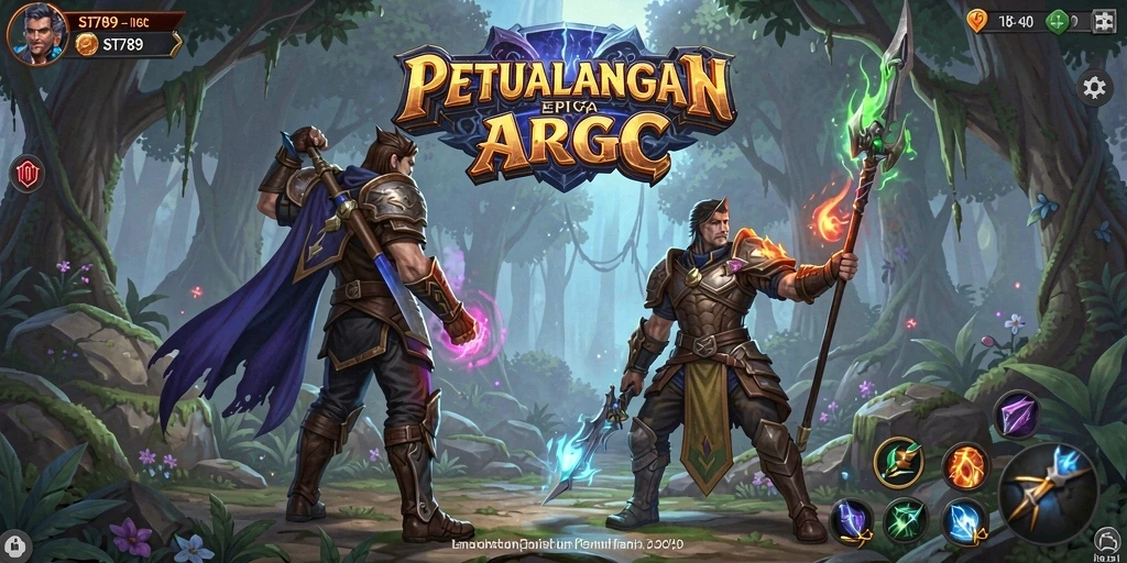 Gameplay ST789 yang mendebarkan dalam dunia ARPG.