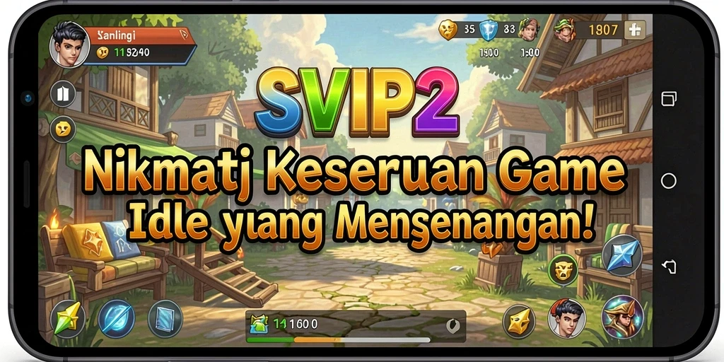 Tampilan gameplay SVIP2 yang menarik dan penuh warna.