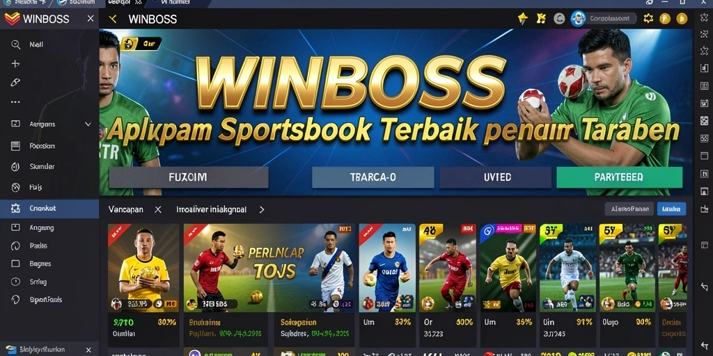 Tampilan menarik dari gameplay taruhan di WINBOSS.