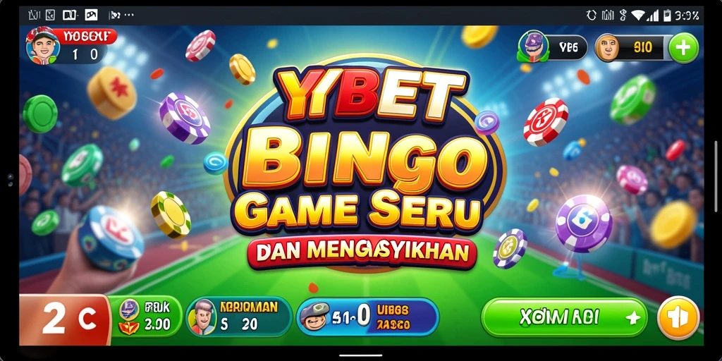 Screenshot gameplay YYBET menampilkan semangat permainan Bingo yang penuh warna.